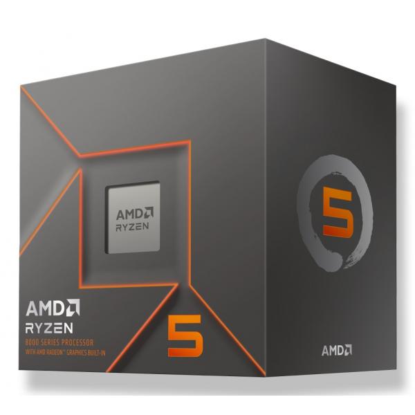 AMD CPU RYZEN 5 8500G AM5 3,5GHZ 6 CORE 16MB CACHE BOX - Disponibile in 3-4 giorni lavorativi Amd