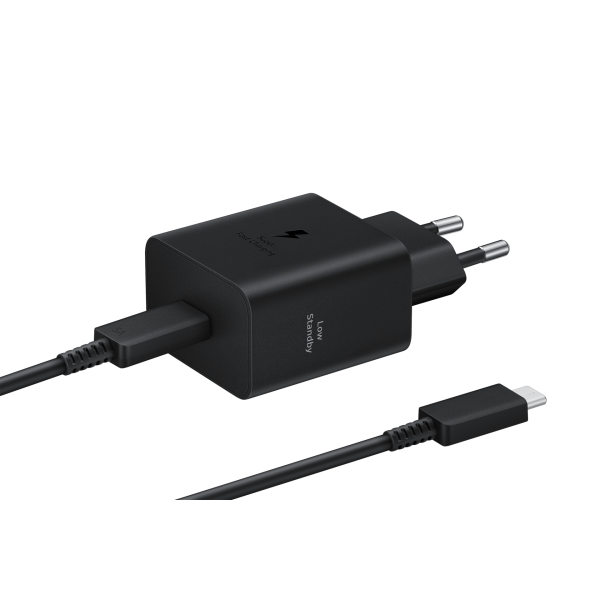 Samsung Caricatore 45W EP-T4511 FC2 USB-C +Cavo1m USB-C Black - Disponibile in 2-3 giorni lavorativi Samsung