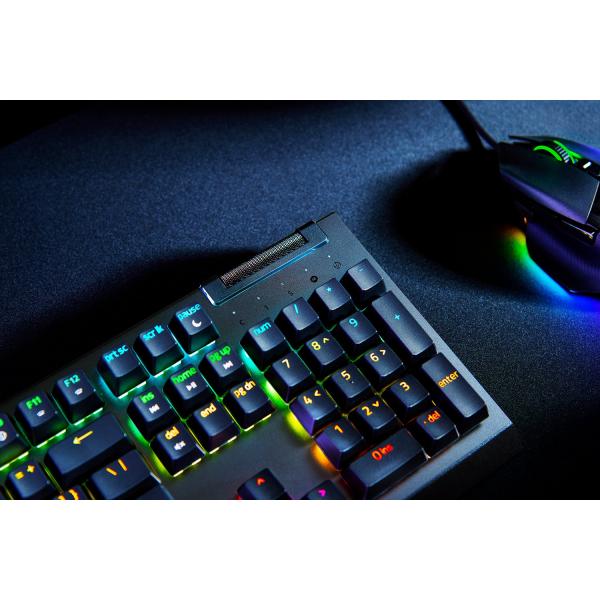 RAZER tastiera gaming BlackWidow V4 X (Yellow Switch) - Italian Layout - Disponibile in 2/3 giorni lavorativi