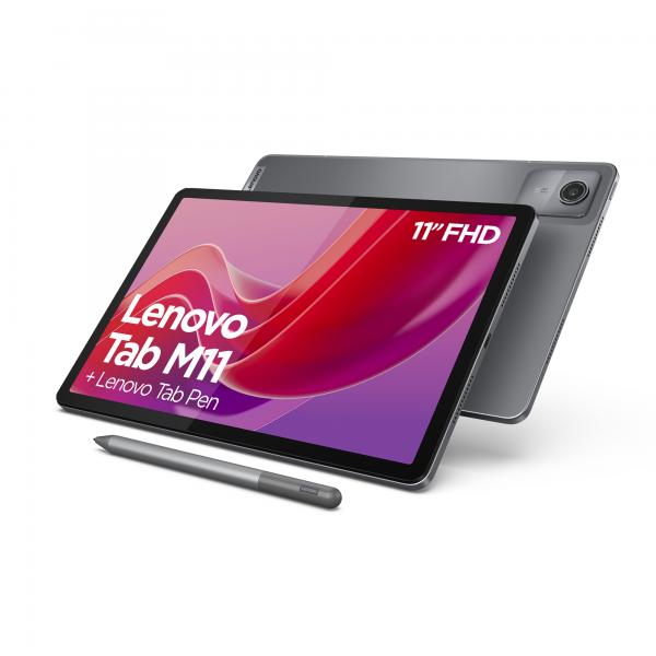 Tablet Nuovo TABLET LENOVO TAB M11 TB330XU + PEN 10.95" WUXGA OCTA CORE MEDIATEK HELIO G88 128GB RAM 8GB WI-FI PENNA INCLUSA ITALIA GREY - Disponibile in 3-4 giorni lavorativi