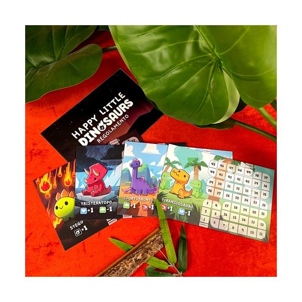 Gioco da tavolo ASMODEE - Happy Little Dinosaurs - Disponibile in 2/3 giorni lavorativi