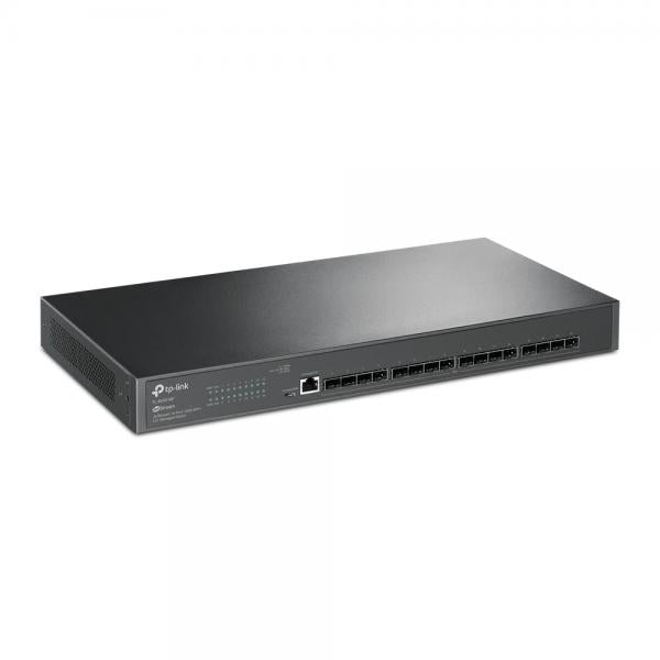 TP-Link Omada SX3016F switch di rete Gestito L2+/L3 Nero - Disponibile in 6-7 giorni lavorativi