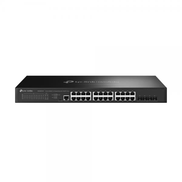 TP-Link Omada SG3428X-M2 switch di rete Gestito L2+ 2.5G Ethernet (100/1000/2500) 1U Nero - Disponibile in 6-7 giorni lavorativi