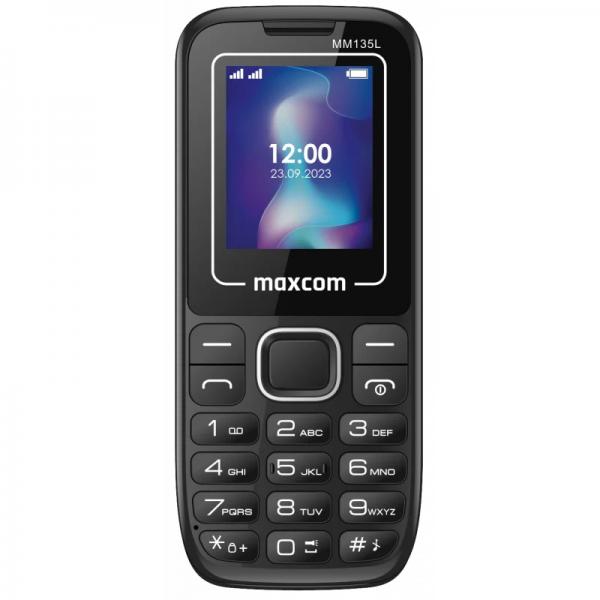 CELLULARE MAXCOM CLASSIC MM135 LIGHT MOBILE PHONE 1.77" DUAL SIM RADIO FLASH USB-C BLACK/BLUE - Disponibile in 3-4 giorni lavorativi Maxcom
