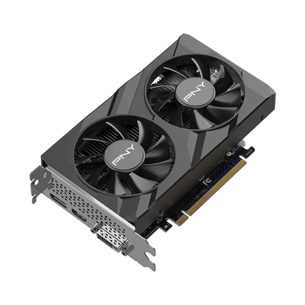 Scheda Video PNY Nvidia GeForce RTX 3050 6GB GDDR6 VERTO Dual Fan Edition DLSS 3 - Disponibile in 2-4 giorni lavorativi