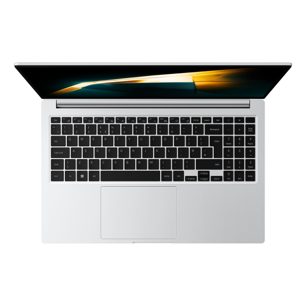 Samsung Galaxy Book4 Intel Core 3 100U Computer portatile 39,6 cm (15.6") Full HD 8 GB LPDDR4x-SDRAM 256 GB SSD Wi-Fi 6 (802.11ax) Windows 11 Pro Argento - Disponibile in 6-7 giorni lavorativi