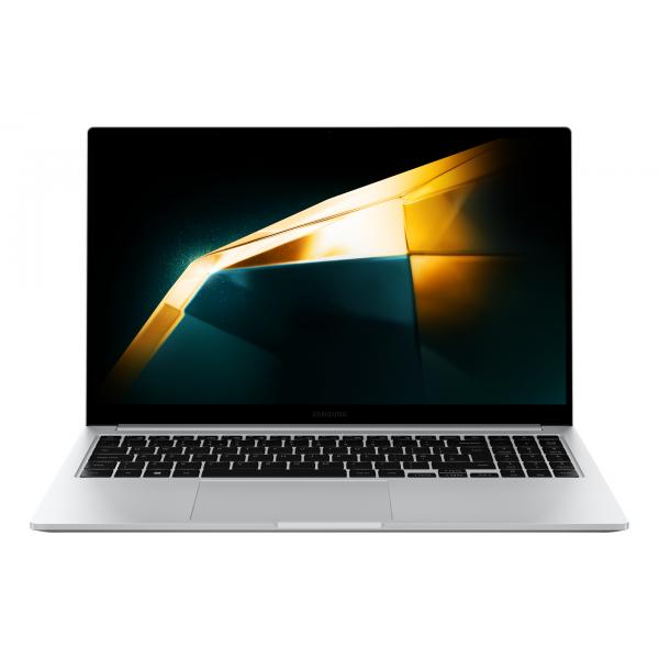 Samsung Galaxy Book4 Intel Core 3 100U Computer portatile 39,6 cm (15.6") Full HD 8 GB LPDDR4x-SDRAM 256 GB SSD Wi-Fi 6 (802.11ax) Windows 11 Pro Argento - Disponibile in 6-7 giorni lavorativi
