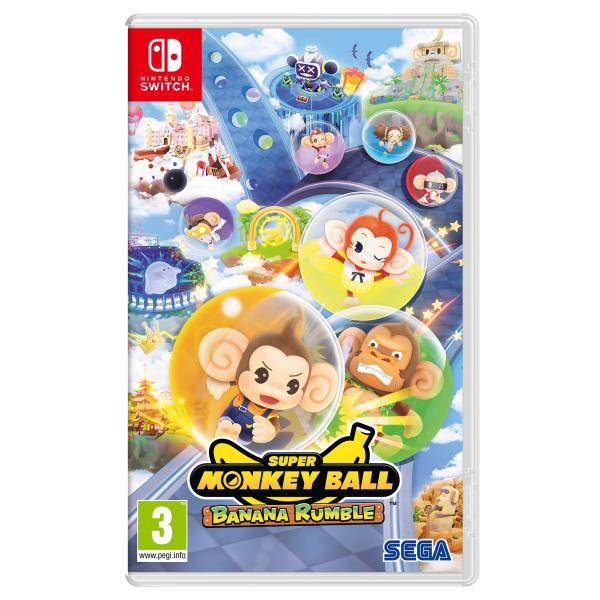 Switch SUPER MONKEY BALL BANANA RUMBLE - Disponibile in 2/3 giorni lavorativi