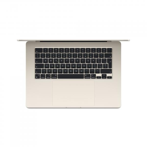 PC Notebook Nuovo APPLE MACBOOK AIR 15 M3 8GB/256GB GALASS 8CORE 10 GPU GALASSIA - Disponibile in 3-4 giorni lavorativi