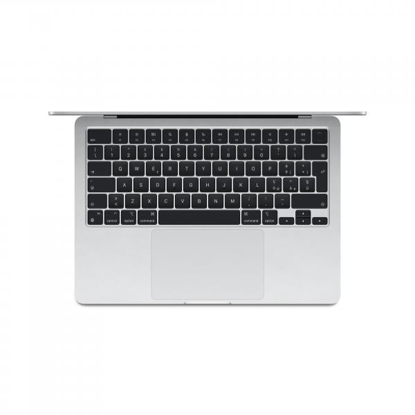 PC Notebook Nuovo APPLE NB MACBOOK AIR 13INCH APPLE M3 CHIP 8CORE CPU 10CORE GPU 16GB 512GB SSD SILVER - Disponibile in 3-4 giorni lavorativi