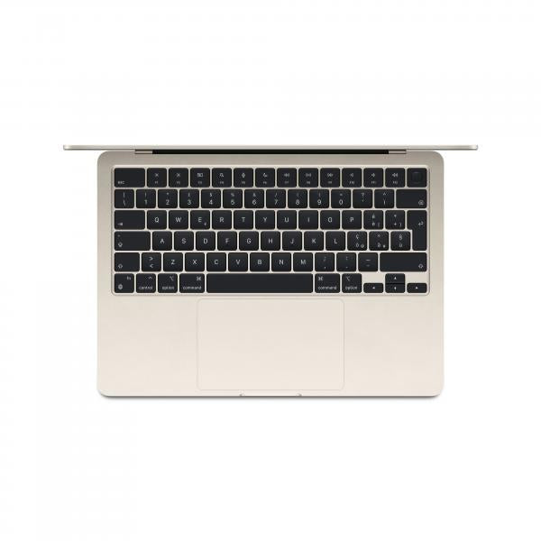 Notebook Apple MacBook Air 2024 13" M3 8C/10G 16/512GB Starlight MXCU3T/A - Disponibile in 2-3 giorni lavorativi