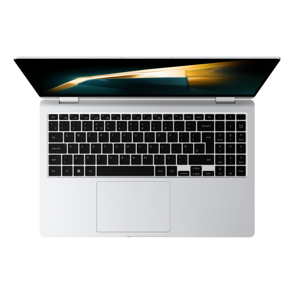 Samsung Galaxy Book4 360 Intel Core 5 120U Ibrido (2 in 1) 39,6 cm (15.6") Touch screen Full HD 16 GB LPDDR5-SDRAM 256 GB SSD Wi-Fi 6E (802.11ax) Windows 11 Pro Argento - Disponibile in 6-7 giorni lavorativi