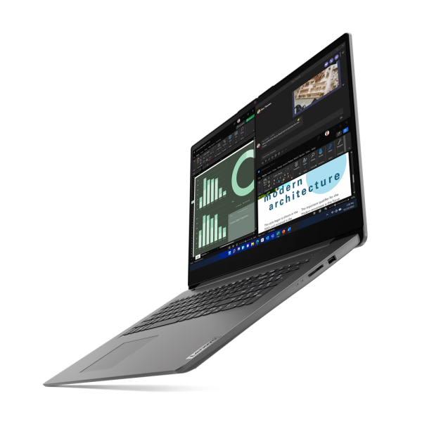 Lenovo V17 G4 IRU Intel Core i7 i7-1355U Computer portatile 43,9 cm (17.3") Full HD 16 GB DDR4-SDRAM 512 GB SSD Wi-Fi 6 (802.11ax) Windows 11 Pro Grigio - Disponibile in 6-7 giorni lavorativi