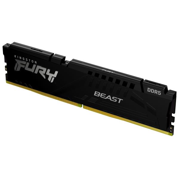 KINGSTON RAM FURY BEAST BLACK XMP DIMMDDR5 32GB 6400MT/S CL32 - Disponibile in 3-4 giorni lavorativi