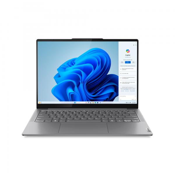 Lenovo Yoga Slim 7 14IMH9 Intel Core Ultra 7 155H Computer portatile 35,6 cm (14") WUXGA 32 GB LPDDR5x-SDRAM 1 TB SSD Wi-Fi 6E (802.11ax) Windows 11 Home Grigio - Disponibile in 6-7 giorni lavorativi