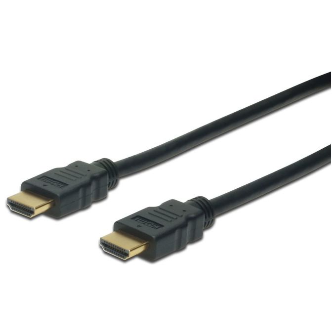 Digitus Cavo Di Collegamento Hdmi 3d Con Ethernet Connettori Placcati Oro Mt. 1 - Disponibile in 3-4 giorni lavorativi