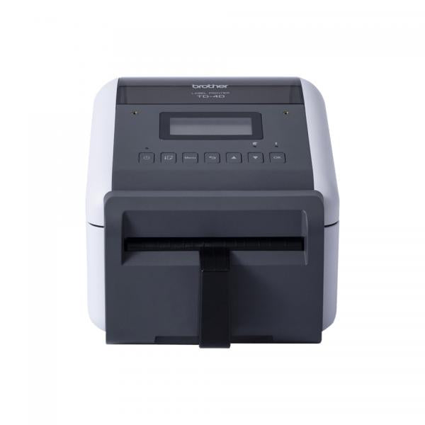 Brother TD-4550DNWBFC stampante per etichette (CD) Termica diretta 300 x 300 DPI 152 mm/s Con cavo e senza cavo Collegamento ethernet LAN Wi-Fi Bluetooth - Disponibile in 6-7 giorni lavorativi