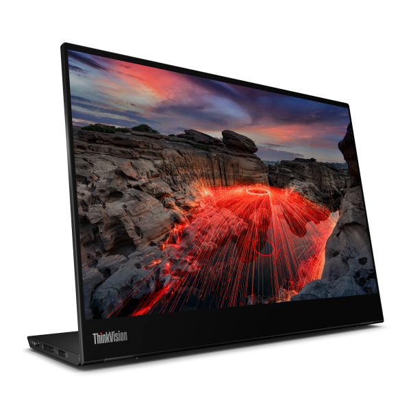 Lenovo ThinkVision M14t Monitor PC 35,6 cm (14") 2240 x 1400 Pixel LED Touch screen Nero - Disponibile in 6-7 giorni lavorativi