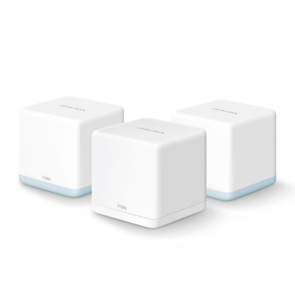 Mercusys AC1200 Whole Home Mesh Wi-Fi System Halo H32G(3) - Disponibile in 3-4 giorni lavorativi