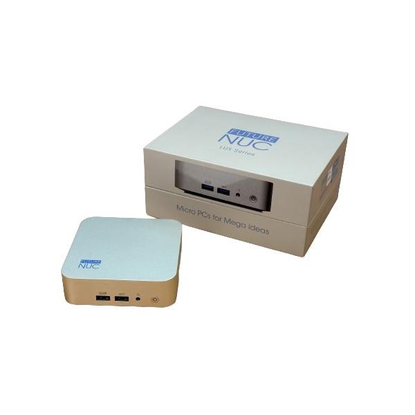 FutureNUC Lux NUC 13i5UL-W11P-512/2x8W6E Intel Core i5 i5-1335U 16 GB DDR4-SDRAM 512 GB SSD Windows 11 Pro Mini PC Oro - Disponibile in 6-7 giorni lavorativi
