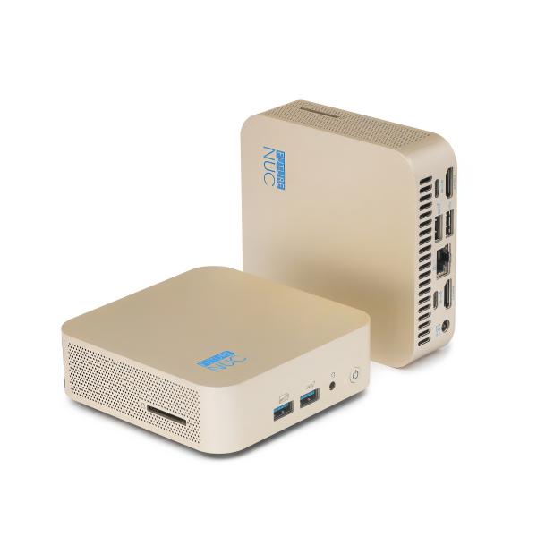 FutureNUC Lux NUC 13i5UL-W11P-512/2x8W6E Intel Core i5 i5-1335U 16 GB DDR4-SDRAM 512 GB SSD Windows 11 Pro Mini PC Oro - Disponibile in 6-7 giorni lavorativi