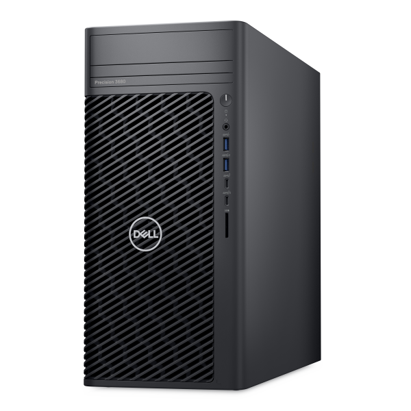 PC Desktop Nuovo Dell Precision 3680 - Tower prestazionale 1 x Core i7 i7-14700 / fino a 5.4 GHz - vPro Enterprise - RAM 16 GB - SSD 512 GB - NVMe - T1000 - Gigabit Ethernet - Win 11 Pro -monitor: nessuno - tastiera: italiana - nero, nero (tastiera),...