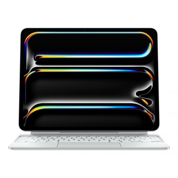 Apple Magic Keyboard per iPad Pro 13" (M4) - Tedesco - Bianco - Disponibile in 6-7 giorni lavorativi