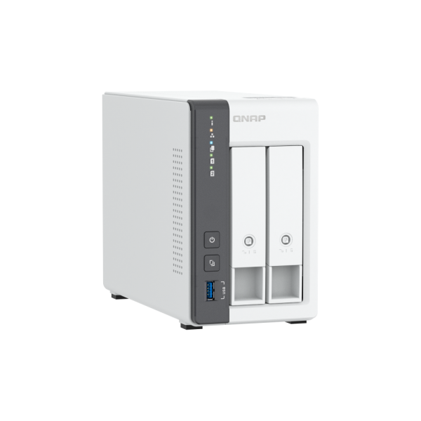 Qnap TS-216G Server Nas e di Archiviazione Tower Cortex-a Cortex-A55 4Gb Hdd Bianco - Disponibile in 3-4 giorni lavorativi