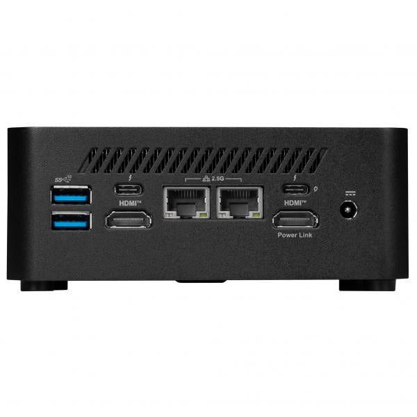 MSI Cubi NUC 1MG-023DE Intel Core 3 100U 8 GB DDR5-SDRAM 256 GB SSD Windows 11 Pro Mini PC Nero - Disponibile in 6-7 giorni lavorativi