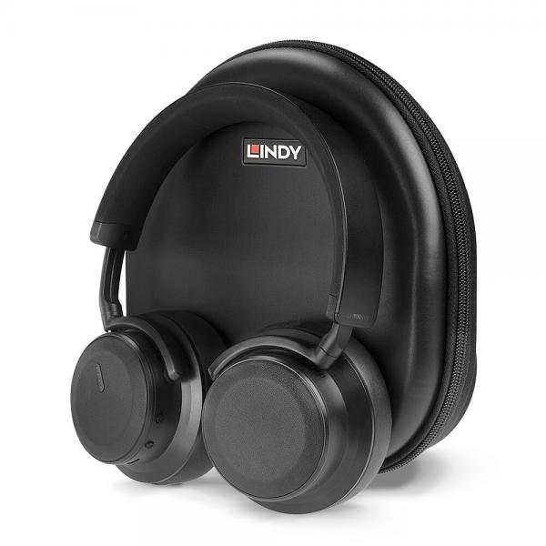 Lindy LH900XW Auricolare Con cavo e senza cavo A Padiglione Musica e Chiamate USB tipo-C Bluetooth Nero - Disponibile in 6-7 giorni lavorativi