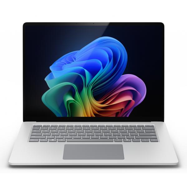 Microsoft Surface Laptop 7 Qualcomm Snapdragon Computer portatile 38,1 cm (15") Touch screen 16 GB LPDDR5x-SDRAM 512 GB SSD Wi-Fi 7 (802.11be) Windows 11 Pro Platino - Disponibile in 6-7 giorni lavorativi