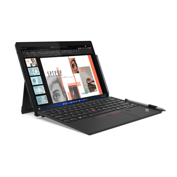 Lenovo ThinkPad X12 Detachable Gen 2 Intel Core Ultra 5 134U Ibrido (2 in 1) 31,2 cm (12.3") Touch screen Full HD+ 16 GB LPDDR5x-SDRAM 512 GB SSD Wi-Fi 6E (802.11ax) Windows 11 Pro Nero - Disponibile in 6-7 giorni lavorativi