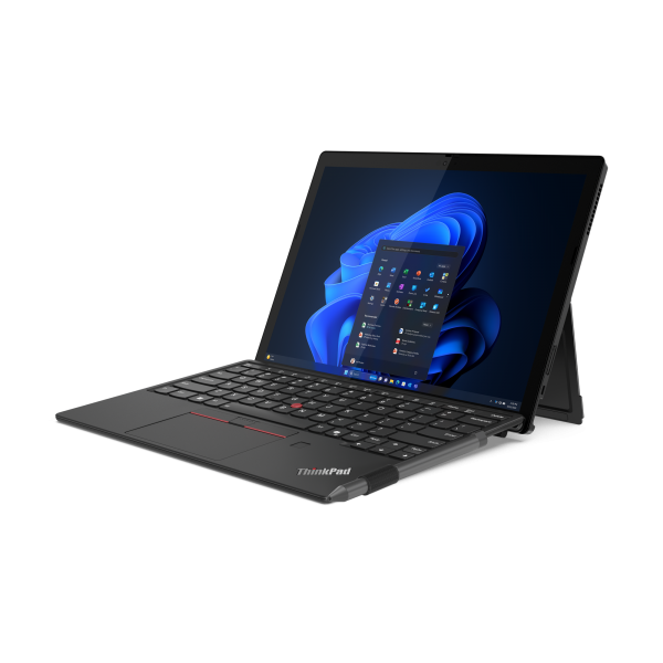 Lenovo ThinkPad X12 Detachable Gen 2 Intel Core Ultra 5 134U Ibrido (2 in 1) 31,2 cm (12.3") Touch screen Full HD+ 16 GB LPDDR5x-SDRAM 512 GB SSD Wi-Fi 6E (802.11ax) Windows 11 Pro Nero - Disponibile in 6-7 giorni lavorativi