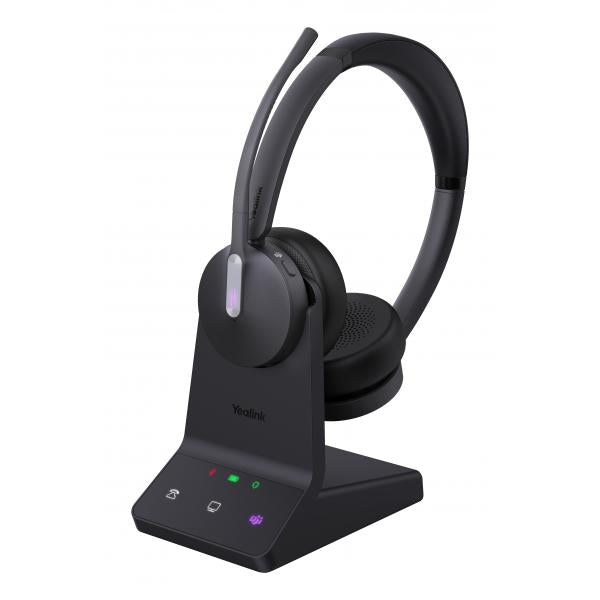 Yealink WH64 Dual Teams Auricolare Wireless A Padiglione Ufficio Micro-USB Bluetooth Nero - Disponibile in 6-7 giorni lavorativi