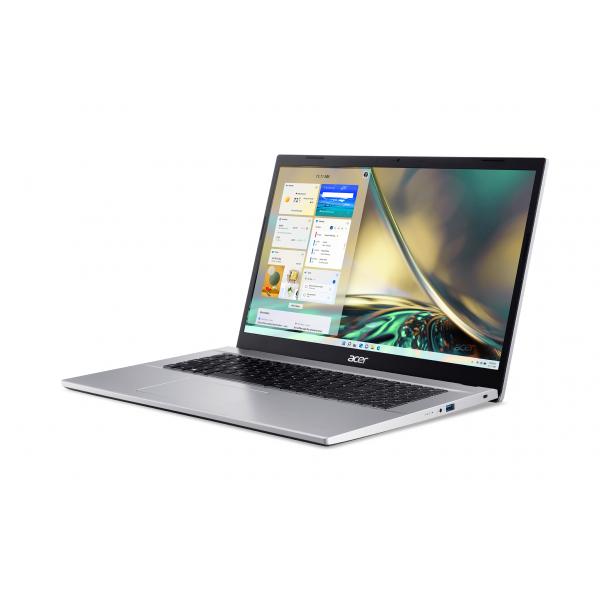 Acer Aspire 3 A317-54-50HL Intel Core i5 i5-1235U Computer portatile 43,9 cm (17.3") Full HD 16 GB DDR4-SDRAM 512 GB SSD Wi-Fi 5 (802.11ac) Windows 11 Home Argento - Disponibile in 6-7 giorni lavorativi