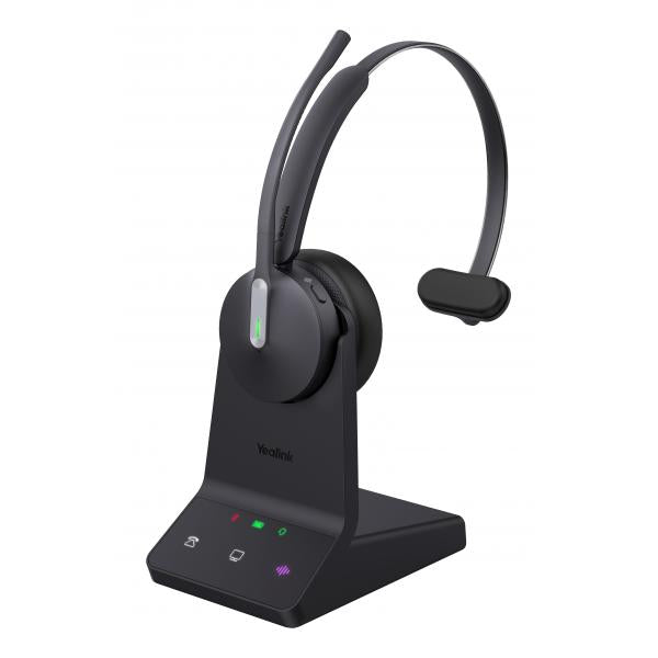 Yealink WH64 Mono UC Auricolare Wireless A Padiglione Ufficio Micro-USB Bluetooth Nero - Disponibile in 6-7 giorni lavorativi