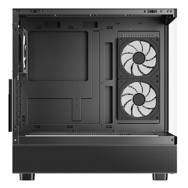 Case SHOWBUI 42B - Gaming Tower- ATX- 3x12cm ARGB fan- 2xUSB3- Type-C- Side & Front Panel Temp Glass - Disponibile in 3-4 giorni lavorativi