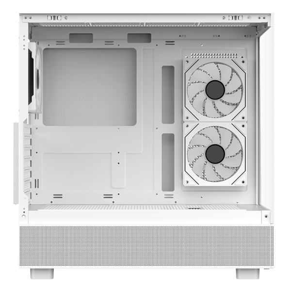Case SHOWBUI 42W - Gaming Tower- ATX- 3x12cm ARGB fan- 2xUSB3- Type-C- Side & Front Panel Temp Glass- White Edition - Disponibile in 3-4 giorni lavorativi