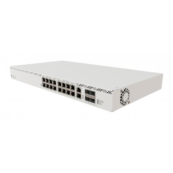 Mikrotik CRS320-8P-8B-4S+RM switch di rete Gigabit Ethernet (10/100/1000) Supporto Power over Ethernet (PoE) - Disponibile in 6-7 giorni lavorativi