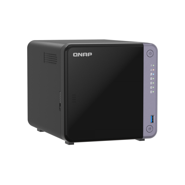QNAP TS-432X-4G server NAS e di archiviazione Tower Alpine Alpine AL-524 4 GB DDR4 QNAP QTS Nero - Disponibile in 6-7 giorni lavorativi
