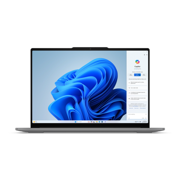 Lenovo Yoga Slim 7 15ILL9 Intel Core Ultra 7 258V Computer portatile 38,9 cm (15.3") Touch screen 2.8K 32 GB LPDDR5x-SDRAM 1 TB SSD Wi-Fi 7 (802.11be) Windows 11 Home Grigio - Disponibile in 6-7 giorni lavorativi