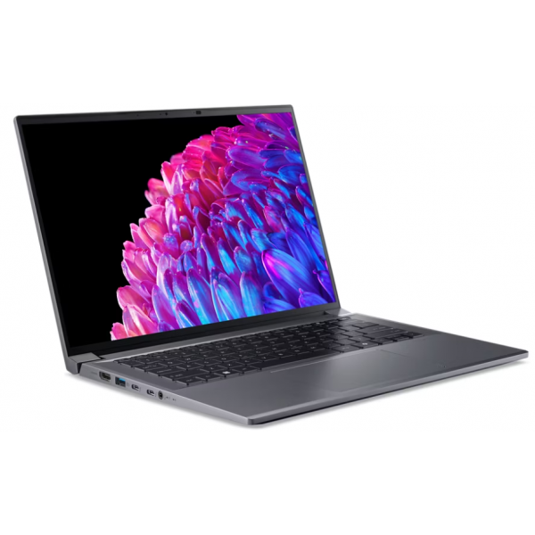 Acer Swift SFX14-72G-7208 Intel Core Ultra 7 155H Computer portatile 36,8 cm (14.5") 2.8K 16 GB LPDDR5x-SDRAM 1 TB SSD NVIDIA GeForce RTX 4060 Wi-Fi 6E (802.11ax) Windows 11 Home Grigio - Disponibile in 6-7 giorni lavorativi