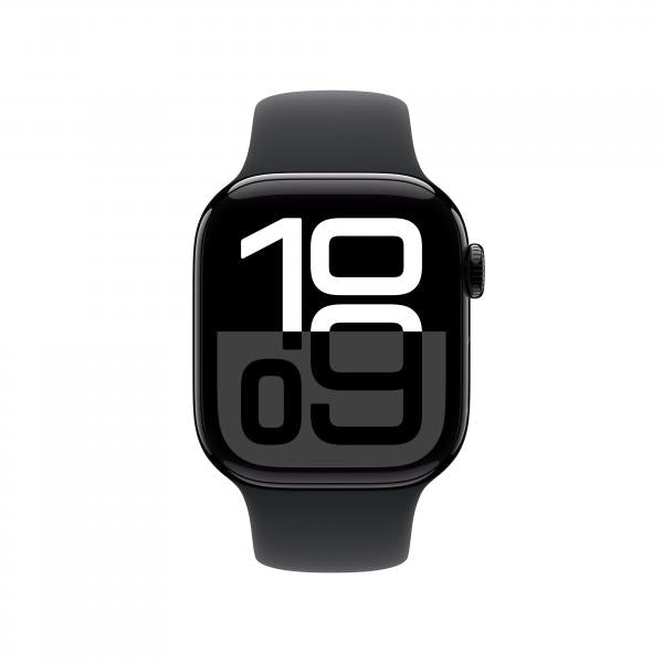 Apple Watch Serie10 42mm AC/Jet Black SB/Black S/M ITA MWWE3QL/A - Disponibile in 2-3 giorni lavorativi