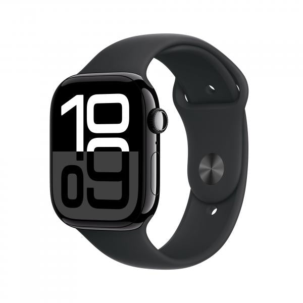 Apple Watch Series 10 OLED 46 mm Digitale 416 x 496 Pixel Touch screen 4G Nero Wi-Fi GPS (satellitare) - Disponibile in 6-7 giorni lavorativi