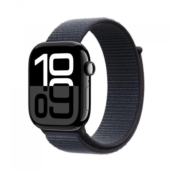 Apple Watch Series 10 OLED 46 mm Digitale 416 x 496 Pixel Touch screen Nero Wi-Fi GPS (satellitare) - Disponibile in 6-7 giorni lavorativi