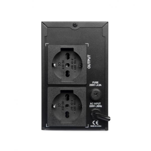 Vultech UPS1000VA-LFP UPS 1000va Gruppo di Continuita' Line Interactive con Schermo Led - Disponibile in 3-4 giorni lavorativi
