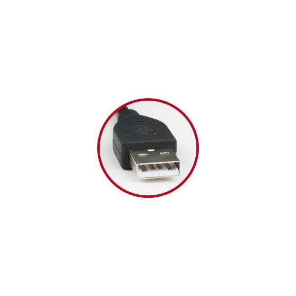 Gembird Cavo USB-A a microUSB 0.5m Black - Disponibile in 2-3 giorni lavorativi Gembird