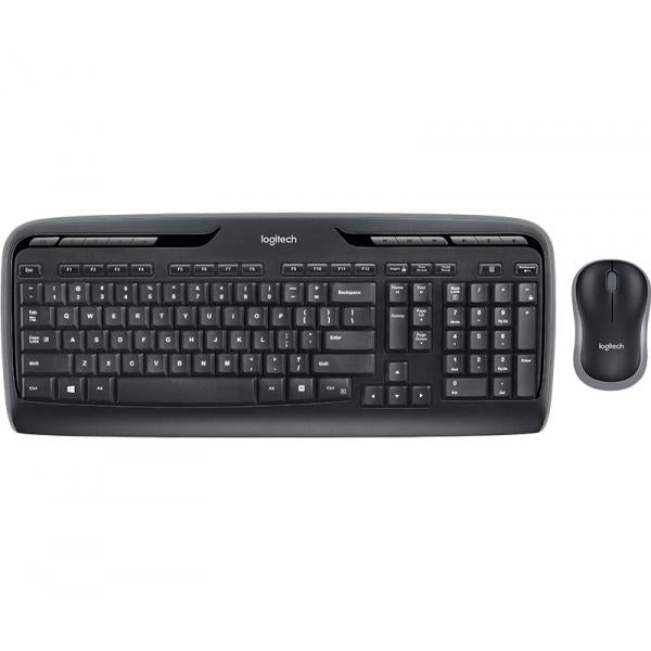 Tastiera e Mouse Wireless Logitech MK330 Nero - Disponibile in 3-4 giorni lavorativi
