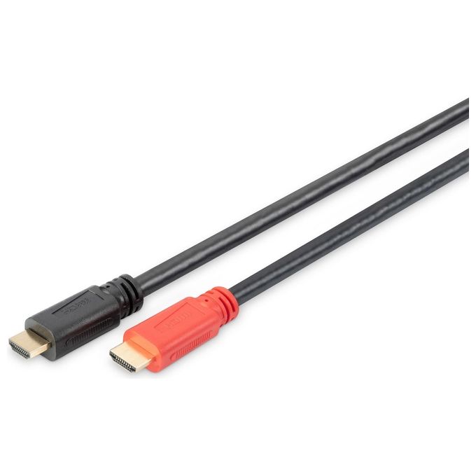 Digitus Cavo Hdmi 19 Poli Con Amplificatore Attivo - Lunghezza Mt. 10 - Disponibile in 3-4 giorni lavorativi