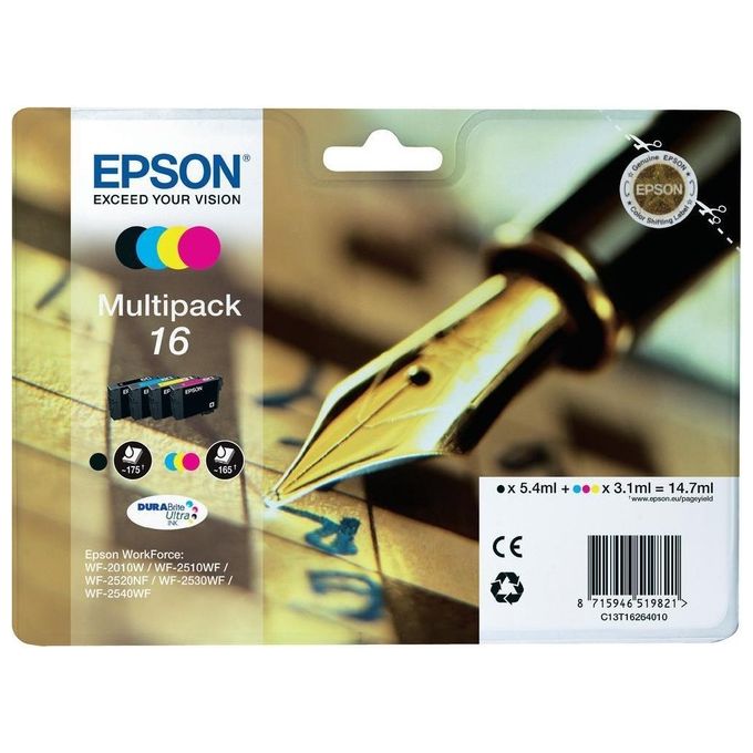 Epson Multipack Ink Penna Cruciverba 16 - Disponibile in 3-4 giorni lavorativi